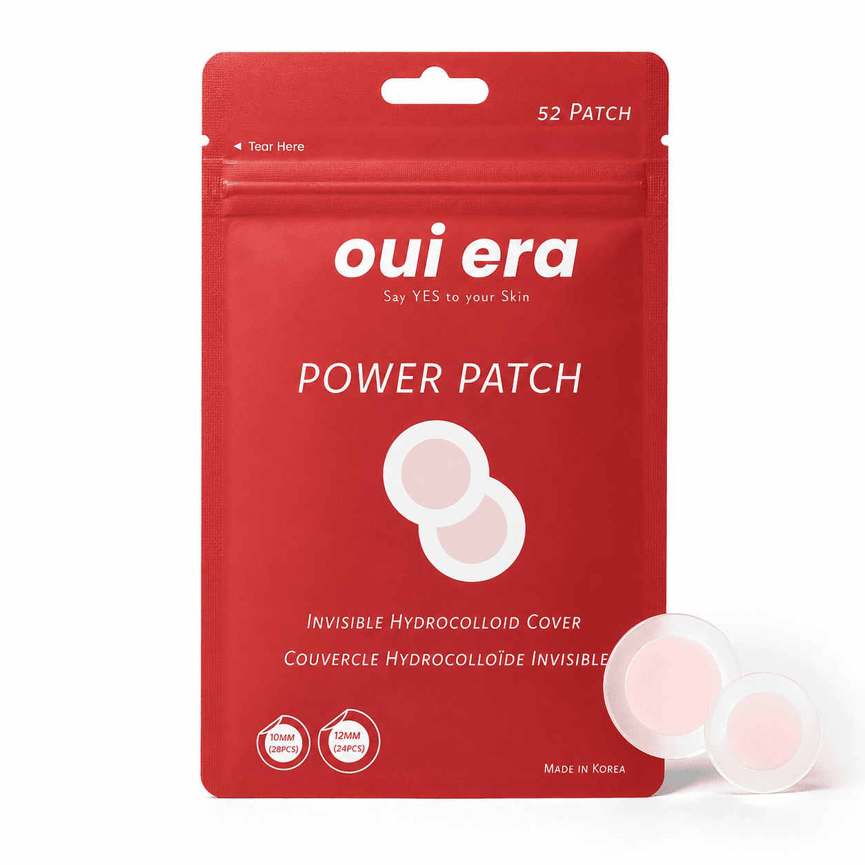 Oui Era Power Patch — 52 invisible hydrocolloid patches